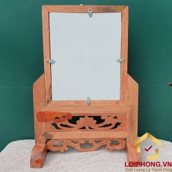 Khung ảnh thờ gỗ hương kiểu dáng đơn giản kích thước ảnh 20x25 cm KAT10 1